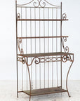 French Circa 1930 Wrought Iron Étagère / Boulangerie Racks