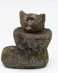 Composite Stone Kitten in Boot Garden Ornament, English 20th Century