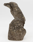 Reconstituted Stone Raven, English Mid 20th C.