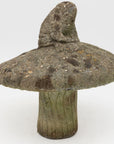 Composite Stone Toadstool Garden Ornament, English Mid 20th C.