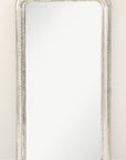 French Silver Gilt Louis Philippe Mirror, Late 19th C.