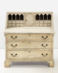 French Painted Secretary Desk with Fallfront, Mid 19th century