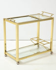 Mid 20th Century French Brass Trolley