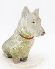 White Westie Dog Garden Ornament Reconstituted Stone, English Mid 20th C.