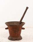 Vintage English Pestle and Mortar Oversized, English 1890s