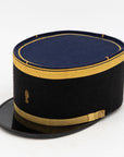 Vintage French Military Academy Officers Hat, Mid Century
