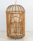 Large Cane Bamboo Dovecote, England Mid 20th Century