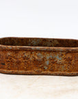 Small Cast Iron Oval Planter, France Early 20th C.