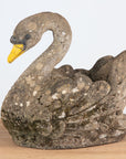 Reconstituted Stone Swan Planter, English Early 20th Century