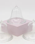 Set of 3 Glass Garden Cloches, English Mid 20th c.