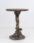 Faux Bois Cast Stone Table