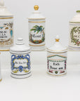 Set of Seven Mid 20th Century French Provence Apothecary Jars