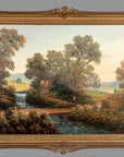 Hudson River School Painting Oil on Canvas, 20th century