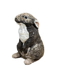 Bunny Rabbit Hare Garden Ornament, French Mid 20th Century