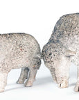 Pair Sheep Tabletop Accessory, English 20th Century