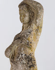 Composite Stone Figure of Venus Emerging from a Shell, England Mid 20th C.