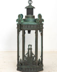 Bronze Art Deco Lantern, Circa 1920-30s