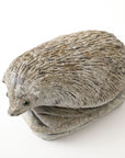 Reconstituted Stone Hedgehog Garden Ornament, 20th Century