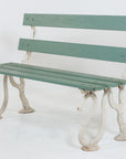 Iron Serpent and Twig Garden Bench, English Mid 20th C.