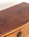 English Bowfront Chest of Drawers, Late 19th Century