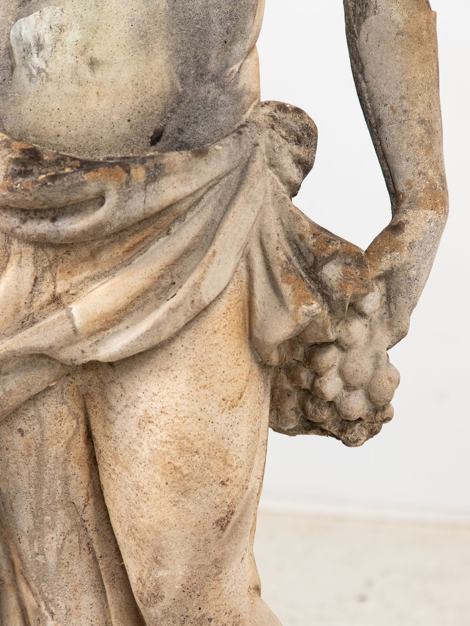 Large Autumn Goddess of the Four Seasons Garden Figure, Italy, Late 20th C.