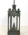 Bronze Art Deco Lantern, Circa 1920-30s