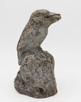 Reconstituted Stone Raven, English Mid 20th C.