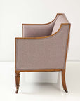 English Regency Tightback Loveseat or Settee, 1820s