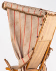 Vintage French Beach Chair with Canopy, Mid 20th C.