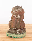 Reconstituted Stone Squirrel Garden Ornament, England 20th Century