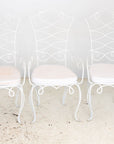 Rene Drouet French Bistro Chairs, Mid 20th Century, Pair