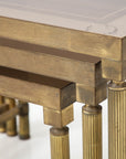 Maison Bagues Trio of Nesting Tables, France Mid 20th Century