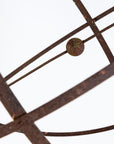 English Mid-20th Century Iron Armillary Sphere on Stand