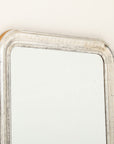French Silver Gilt Louis Philippe Mirror, Late 19th C.