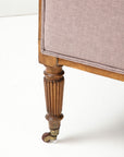 English Regency Tightback Loveseat or Settee, 1820s