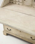 French Painted Secretary Desk with Fallfront, Mid 19th century
