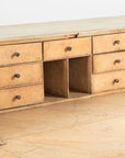 French Painted Secretary Desk with Fallfront, Mid 19th century