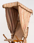 Vintage French Beach Chair with Canopy, Mid 20th C.