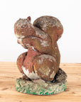 Reconstituted Stone Squirrel Garden Ornament, England 20th Century