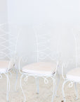 Rene Drouet French Bistro Chairs, Mid 20th Century, Pair