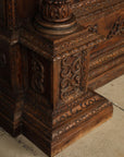 Monumental 18th Century Baroque Italian Walnut Armoire