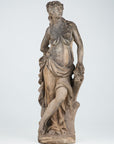 Large Winter Goddess of the Four Seasons Garden Figure, Italy, Late 20th C.