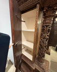 Monumental 18th Century Baroque Italian Walnut Armoire