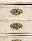 French Painted Secretary Desk with Fallfront, Mid 19th century