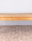 Vintage Pine Farmhouse Table, USA 1960s