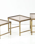 Maison Bagues Trio of Nesting Tables, France Mid 20th Century