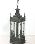 Bronze Art Deco Lantern, Circa 1920-30s