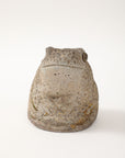 Reconstituted Stone Frog Garden Ornament, England 1960s