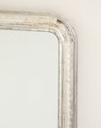 French Silver Gilt Louis Philippe Mirror, Late 19th C.