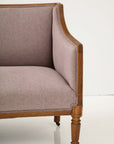 English Regency Tightback Loveseat or Settee, 1820s